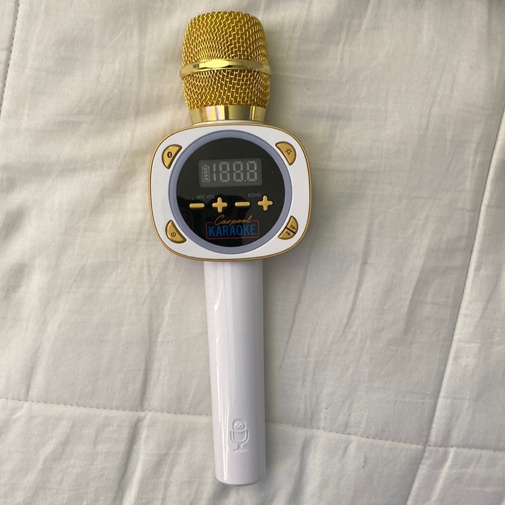 James Corden Carpool Karaoke Mic